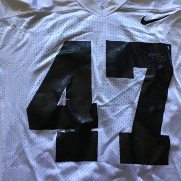 Iowa Hawkeye Football Nike Practice Jersey's - GO HAWKEYES - White Jerseys !!!!! - Picture 8 of 8